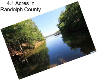 4.1 Acres in Randolph County