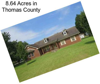 8.64 Acres in Thomas County