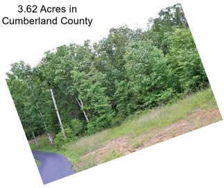 3.62 Acres in Cumberland County