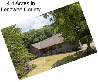 4.4 Acres in Lenawee County