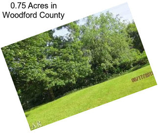 0.75 Acres in Woodford County