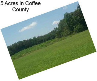 5 Acres in Coffee County