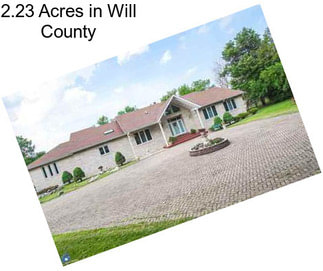 2.23 Acres in Will County