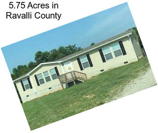 5.75 Acres in Ravalli County