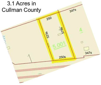 3.1 Acres in Cullman County