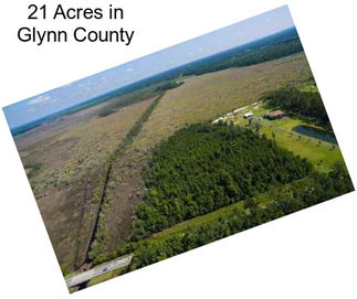 21 Acres in Glynn County