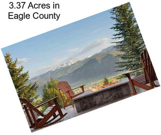3.37 Acres in Eagle County