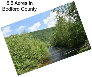 6.6 Acres in Bedford County