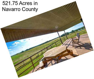 521.75 Acres in Navarro County