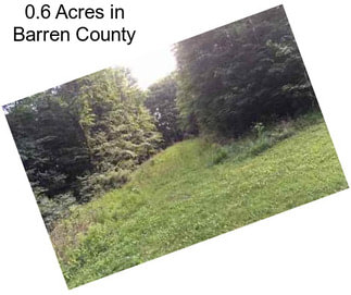 0.6 Acres in Barren County