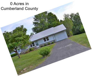 0 Acres in Cumberland County