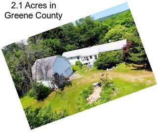2.1 Acres in Greene County
