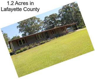 1.2 Acres in Lafayette County