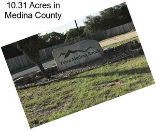 10.31 Acres in Medina County