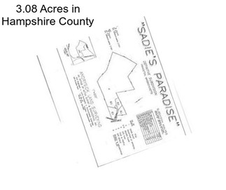 3.08 Acres in Hampshire County