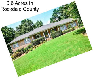 0.6 Acres in Rockdale County