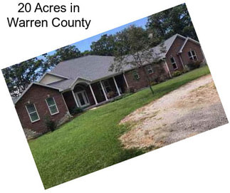 20 Acres in Warren County