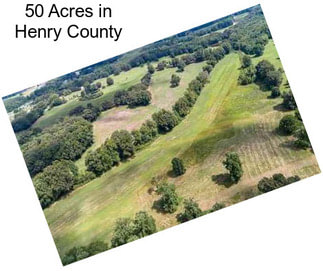 50 Acres in Henry County