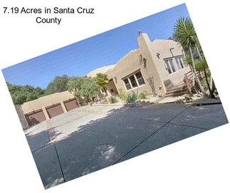 7.19 Acres in Santa Cruz County