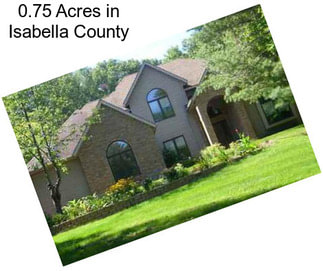 0.75 Acres in Isabella County