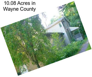 10.08 Acres in Wayne County