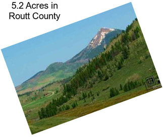 5.2 Acres in Routt County