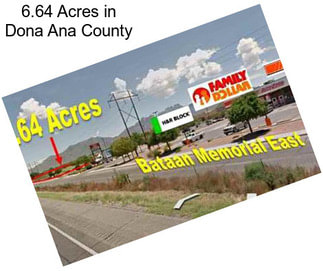 6.64 Acres in Dona Ana County