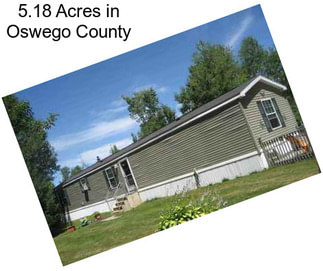 5.18 Acres in Oswego County
