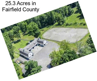 25.3 Acres in Fairfield County