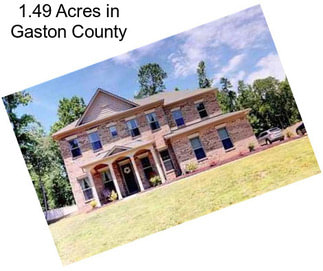 1.49 Acres in Gaston County