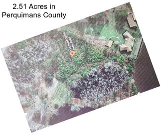 2.51 Acres in Perquimans County