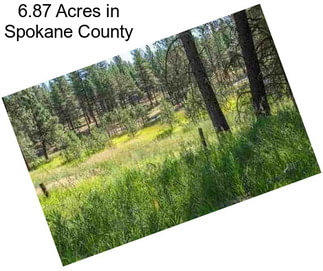 6.87 Acres in Spokane County