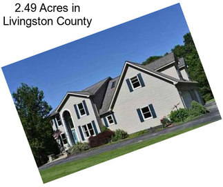 2.49 Acres in Livingston County