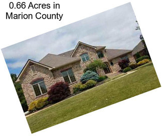 0.66 Acres in Marion County