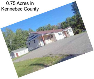 0.75 Acres in Kennebec County