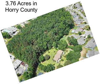 3.76 Acres in Horry County