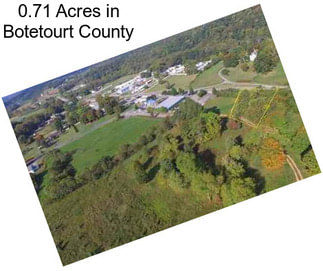 0.71 Acres in Botetourt County