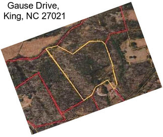 Gause Drive,  King, NC 27021