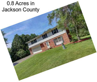 0.8 Acres in Jackson County