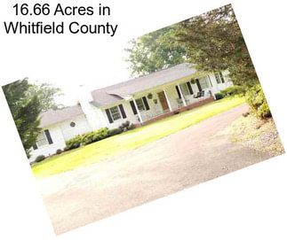 16.66 Acres in Whitfield County