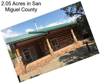 2.05 Acres in San Miguel County