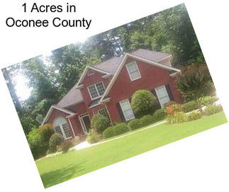 1 Acres in Oconee County