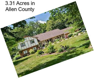 3.31 Acres in Allen County