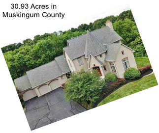30.93 Acres in Muskingum County