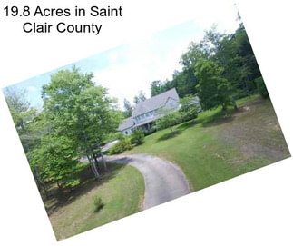 19.8 Acres in Saint Clair County