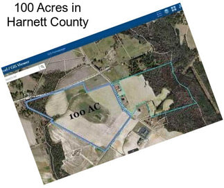 100 Acres in Harnett County