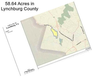 58.64 Acres in Lynchburg County