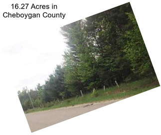 16.27 Acres in Cheboygan County