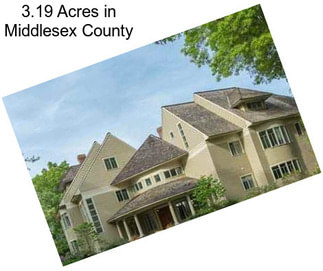 3.19 Acres in Middlesex County