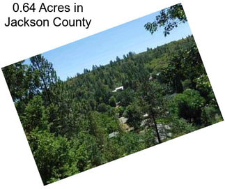 0.64 Acres in Jackson County